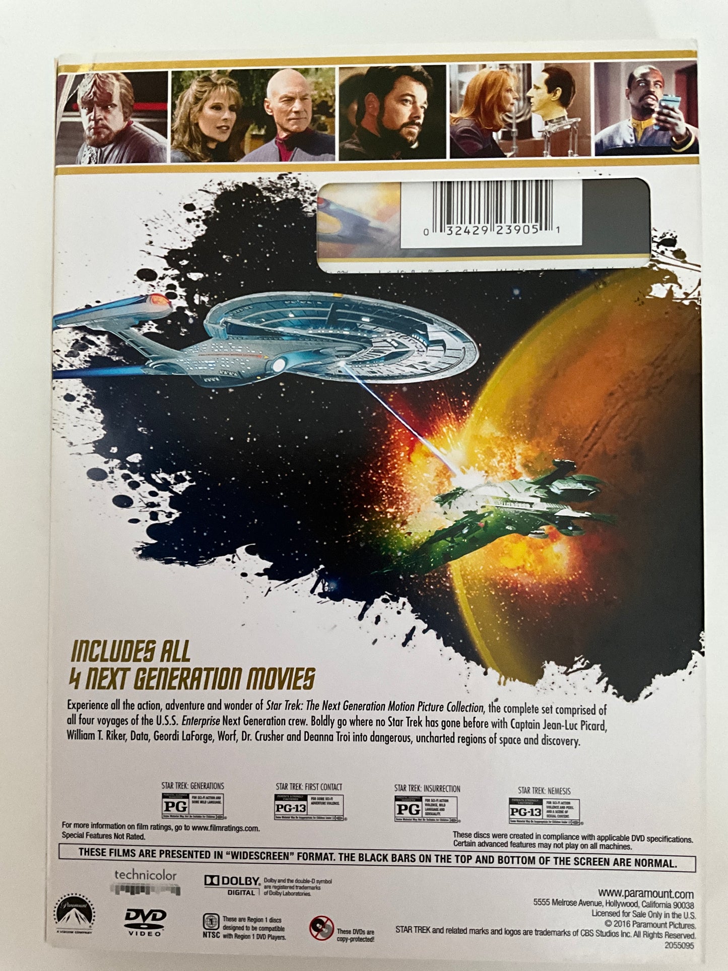 Star Trek The Next Generation Motion Picture Collection