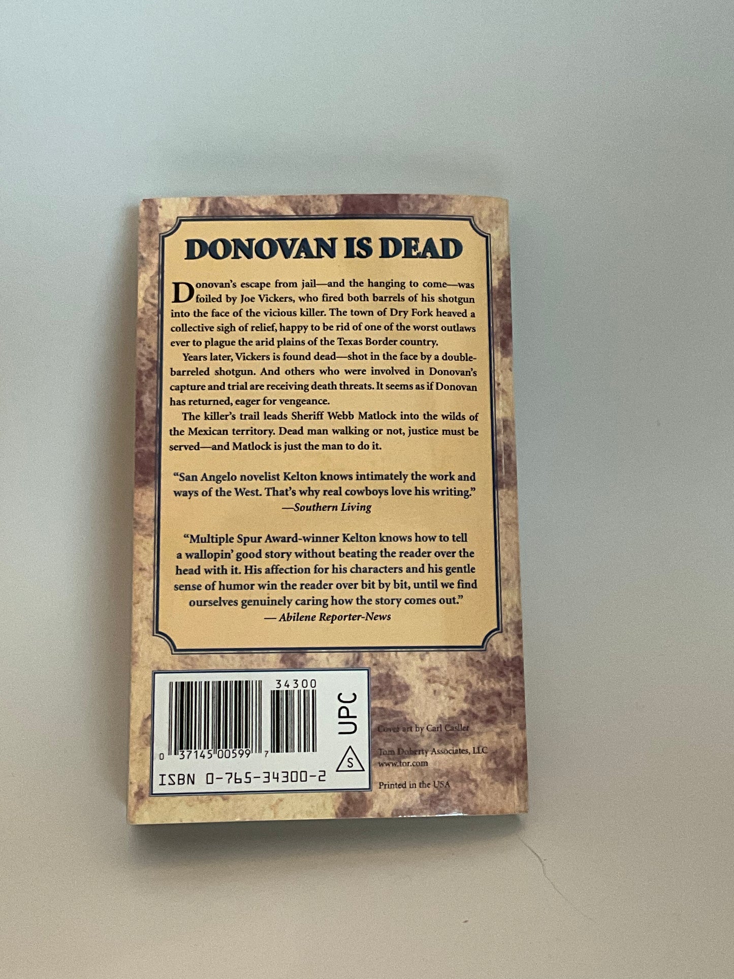 Elmer Kelton - Donovan