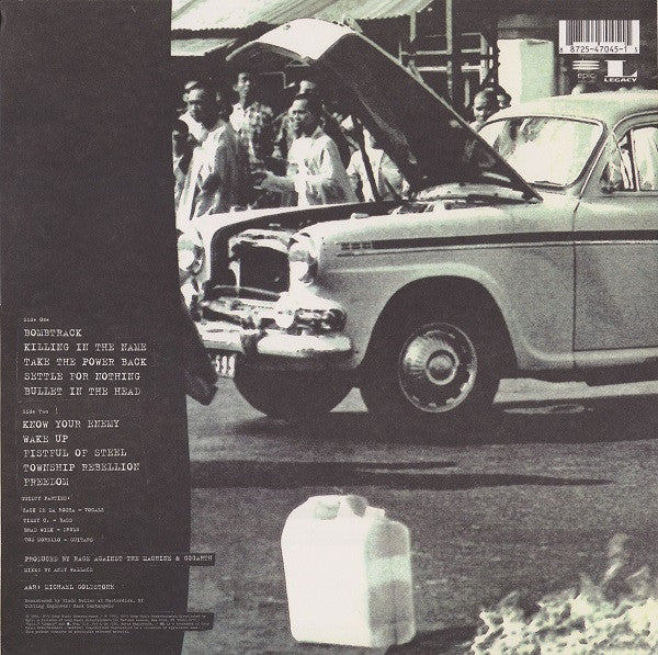 Rage Against The Machine - Rage Against The Machine XX